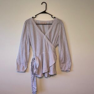 Women’s LOFT Wrap-around Blouse